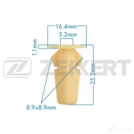Клипса ZEKKERT 24V J8Z2 1440208855 BE-2216