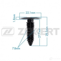 Клипса ZEKKERT BE-2490 1440208877 GKGYI L