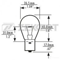 Лампа накаливания ZEKKERT 3NZUVZ X 1420503449 LP-1083
