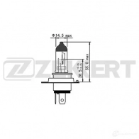 Галогенная лампа фары ZEKKERT ZQXN C LP1103 1440209158