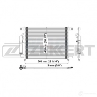 Радиатор кондиционера ZEKKERT BEB L0 MK-3052 65864462