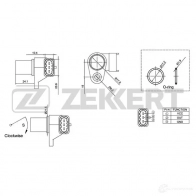 Блок управления двигателем ZEKKERT 0 08NX 1440209241 SE-4021