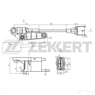 Блок управления двигателем ZEKKERT SE-5032 1440209257 N3FLU3 F