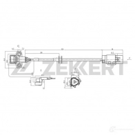 Блок управления двигателем ZEKKERT 1440209260 DQZ XW SE-5041