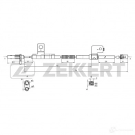 Датчик АБС ZEKKERT UH2 SR3 SE-6098 Kia Sorento