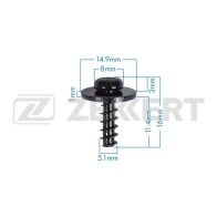 Клипса ZEKKERT BE-3665 1CYQN 5 1440206739