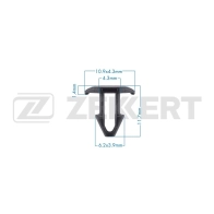 Клипса ZEKKERT K87E7 3S 1440206641 BE-3729