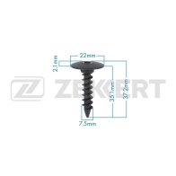 Клипса ZEKKERT BE-3765 1440206580 IE CE3D