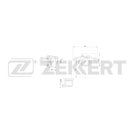 Тормозной суппорт Zekkert 1441335732 OHSG GB0 BS-8337 4255822801960 - Изображение 2