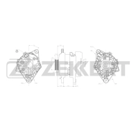 Генератор Zekkert 90X NO GE-1000 1441336520 4251878260676 - Изображение 3