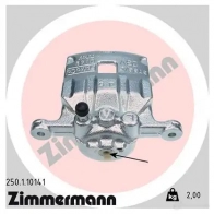 Тормозной суппорт ZIMMERMANN C 7J30 905770 250110141