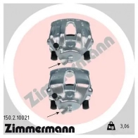 Тормозной суппорт ZIMMERMANN 150210021 61WHV TY 904360