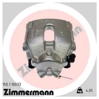 Тормозной суппорт ZIMMERMANN IENME MG 150110033 904266