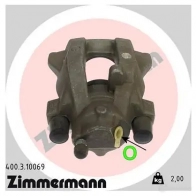 Тормозной суппорт ZIMMERMANN 2VB3 Z7 906442 400310069