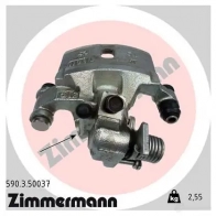 Тормозной суппорт ZIMMERMANN Y4RM LT 590350037 Toyota Corolla (E110) 8 Хэтчбек 3д 1.6 Aut. (AE111) 107 л.с. 1997 – 2000