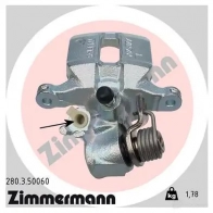 Тормозной суппорт ZIMMERMANN 280350060 V0X OAPD 906025