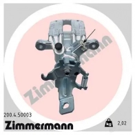 Тормозной суппорт ZIMMERMANN 200450003 Nissan Almera DMVV3 KR