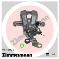 Тормозной суппорт ZIMMERMANN F35TY M 230330046 905135
