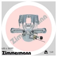 Тормозной суппорт ZIMMERMANN UNZKSP 4 Mercedes A-Class (W169) 2 Хэтчбек 2.0 A 200 CDI (1608. 1608) 136 л.с. 2004 – 2012 400410097