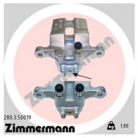 Тормозной суппорт ZIMMERMANN R 982JK 280350019 906022