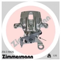 Тормозной суппорт ZIMMERMANN 250310026 Z YPP0 Ford Focus