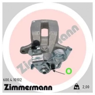 Тормозной суппорт ZIMMERMANN 600410102 Audi A6 Allroad 3 7R42A