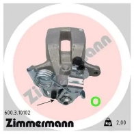 Тормозной суппорт ZIMMERMANN 600310102 8 T9OB0 Audi A6 Allroad