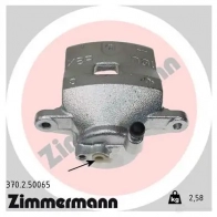 Тормозной суппорт ZIMMERMANN 370250065 Mazda 323 (BJ) 6 Седан 1.4 16V 73 л.с. 1998 – 2001 37 JAIVJ