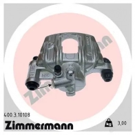 Тормозной суппорт ZIMMERMANN 400310108 Mercedes Sprinter (903) 1 Автобус 0 308 E (9072) 54 л.с. 1996 – 2006 ND7J 2IT