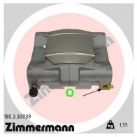 Тормозной суппорт ZIMMERMANN TBPW P 904620 180330039