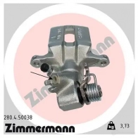 Тормозной суппорт ZIMMERMANN 280450038 EGTW VKZ 906083