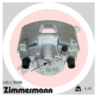 Тормозной суппорт ZIMMERMANN DV8M E4I 400210088 906429