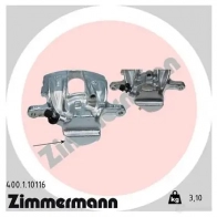 Тормозной суппорт ZIMMERMANN 400110116 Z80MN1 A 906357