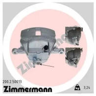 Тормозной суппорт ZIMMERMANN Nissan Almera 200250013 R3 H55X