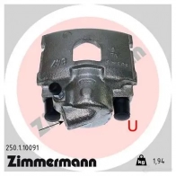 Тормозной суппорт ZIMMERMANN ANEJ E 905764 250110091