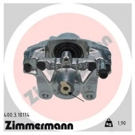 Тормозной суппорт ZIMMERMANN M V4LS 400310114 906453