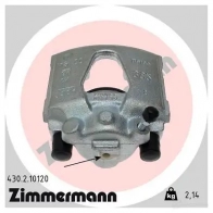 Тормозной суппорт ZIMMERMANN 430210120 Y0M 3O 906744