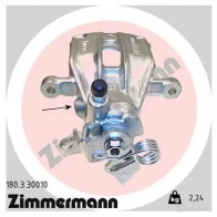 Тормозной суппорт ZIMMERMANN 904619 UHNEI Z 180330010