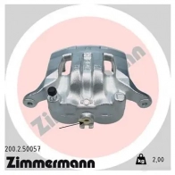 Тормозной суппорт ZIMMERMANN 200250057 FWTB M 904677