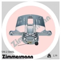 Тормозной суппорт ZIMMERMANN EP74 5 Toyota Corolla 590250004