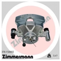 Тормозной суппорт ZIMMERMANN RS L68 Mazda 6 370150002