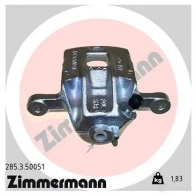 Тормозной суппорт ZIMMERMANN 285350051 CGX XXXQ 906099