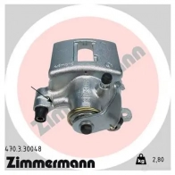 Тормозной суппорт ZIMMERMANN 470330048 Renault Laguna (B56) 1 Хэтчбек 1.8 95 л.с. 1995 – 1998 VG 838