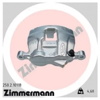 Тормозной суппорт ZIMMERMANN 250210118 735 U30I 905876