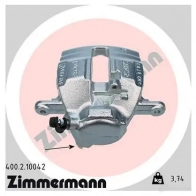 Тормозной суппорт ZIMMERMANN 58 0LDC7 906423 400210042