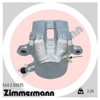 Тормозной суппорт ZIMMERMANN 907186 G BX76 540250025