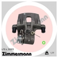 Тормозной суппорт ZIMMERMANN S W9FI 470430003 907134