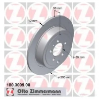Тормозной диск ZIMMERMANN 180300900 N77SP 7 1423291510