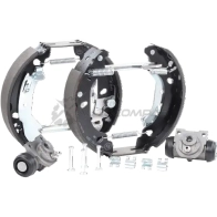 Тормозные колодки барабанные комплект ZIMMERMANN 904827 209901131 O HPWBP