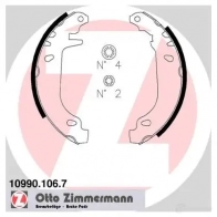 Тормозные колодки комплект ZIMMERMANN 904111 YS2 ZIK 109901067